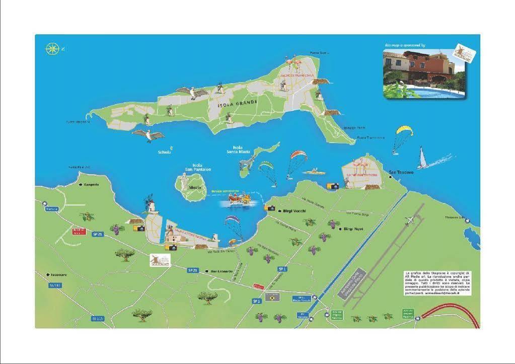 Hotel Isola Di Mozia Marsala Eksteriør bilde